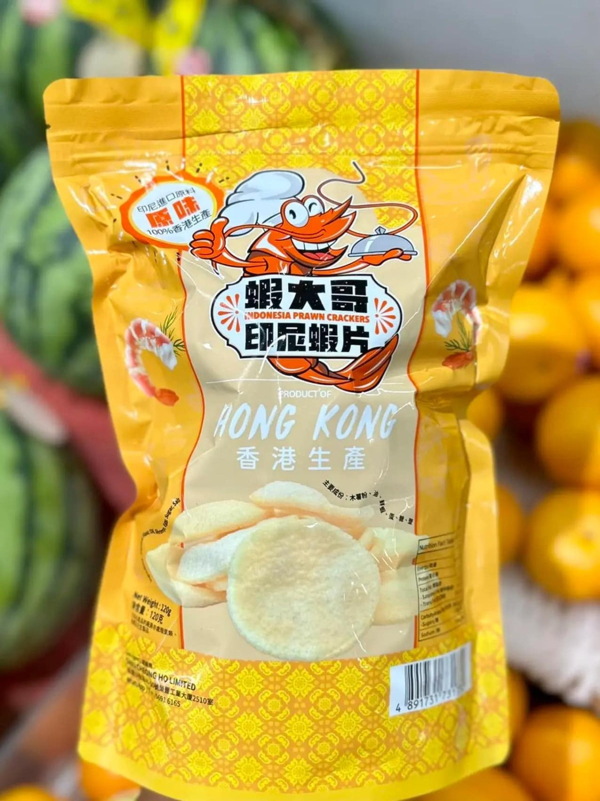 蝦大哥 正宗印尼蝦片 120g