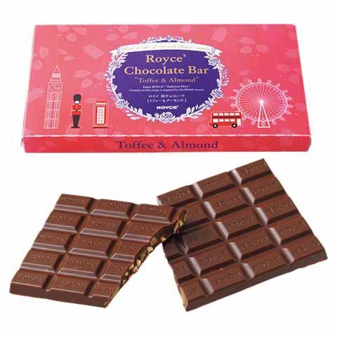 ROYCE' Chocolate Bar Toffee & Almond